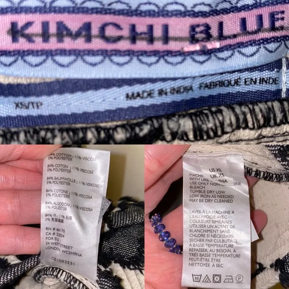 KIMCHI BLUE Urban Outfitters Lauren Mini Babydoll dress size XS - Picture 3 of 16